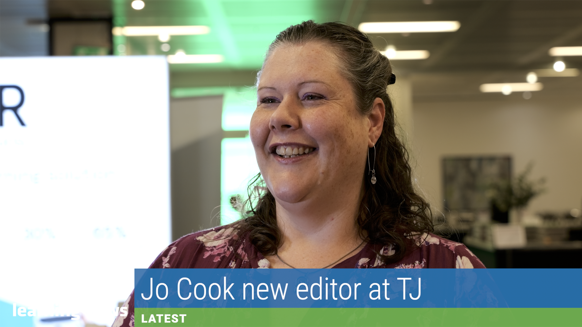 Jo Cook, TJ’s new editor